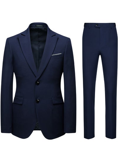 اشتري New Comfortable And Slim Fitting Men's Suit Set في الامارات