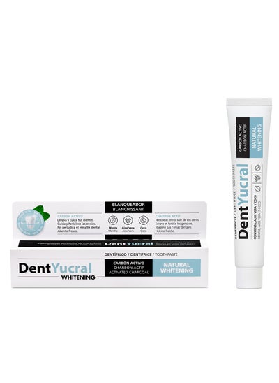 Buy Dentyucral Whitening Toothpaste with Activated Charcoal in UAE