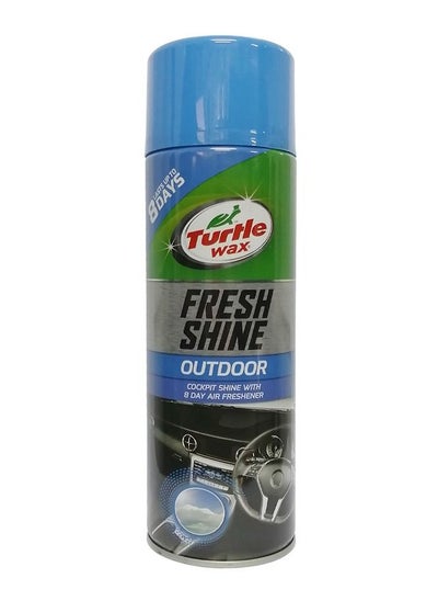 اشتري Fresh Shine Cockpit Cleaner With 8 Day Air Freshener, Outdoor 500ml في الامارات