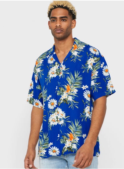 Buy Flores Resort Regular Fit Shirt in UAE