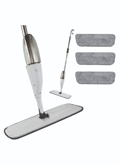Buy Dreamons Link Microfiber Spray Mop for Floor Cleaning with 4 Washable Pads 360ML Water Tank Sprayer (360ML) in UAE