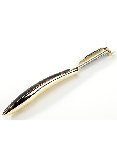 اشتري Falez Peeler Premium Stainless Steel Gold/Black Color في الامارات