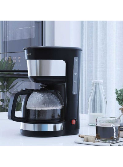 Buy LePresso Drip Coffee Maker with Glass Carafe 1.25L 1000W in UAE