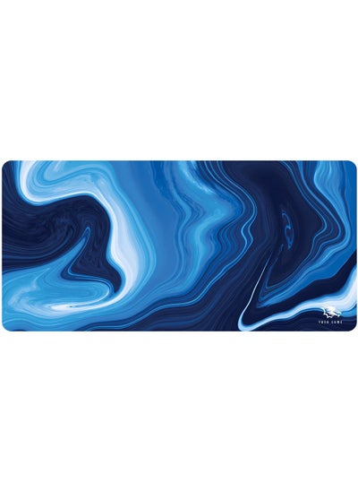 Buy Extended Large Gaming Mouse Pad 120 X 60 cm XْXL Full Desk Art style & Mousepad Non-Slip Rubber Base Big Keyboard Mat with Stitched Edges for Gaming from Yasa (Blue TOKO) in Saudi Arabia