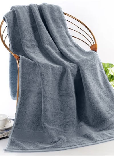 Buy 100% Cotton Bath Towel 90x180cm - Super Soft & Lasting Quality in Saudi Arabia