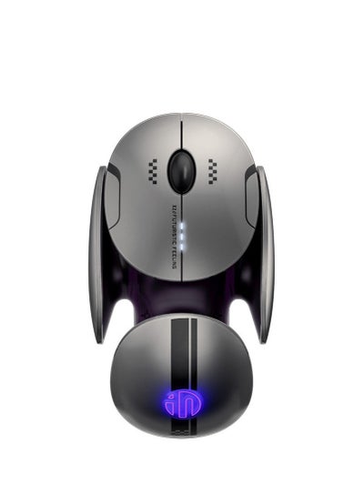 اشتري X2 Bluetooth wireless three-mode mouse silent charging luminous business home office e-sports game في الامارات