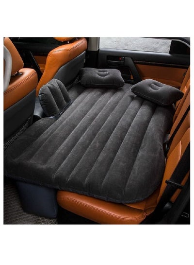 اشتري Bed Car Mattress Camping Mattress for Car Sleeping Bed Travel Inflatable Mattress Air Bed for Car Universal Suv Extended Air Couch with Two Air Pillows في السعودية