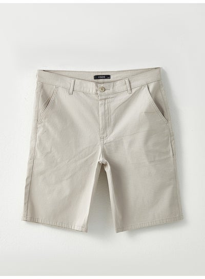 اشتري Standard Pattern Gabardine Men's Shorts في مصر