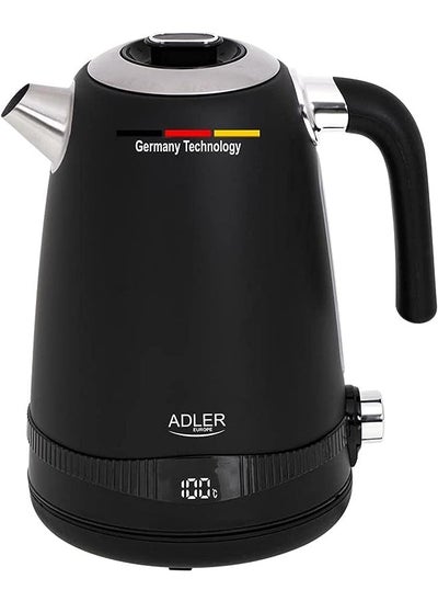 Buy Germany temperature control kettle 1.7L with 7-step & LCD Display 2200W BFA free 1 year warranty in UAE