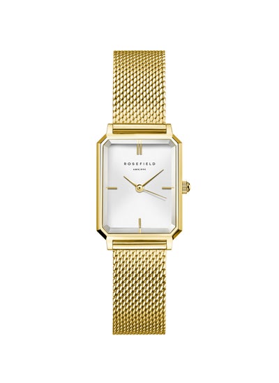 Buy Rosefield Octagon XS Mesh White Gold Women Watch - OWGMG-O73 in UAE