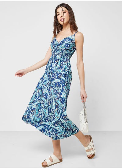 Buy Ditsy Print Dress in Saudi Arabia