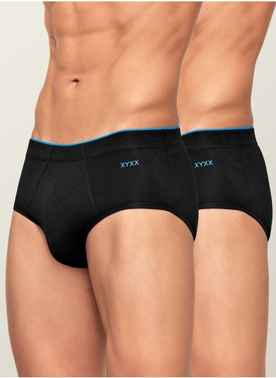 Buy Pack of 2 - Seam Detail Modal Briefs in Saudi Arabia