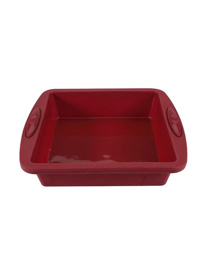 اشتري Bake A Wish Silicone Cake Mould Red 25.5X24X5.3cm في الامارات