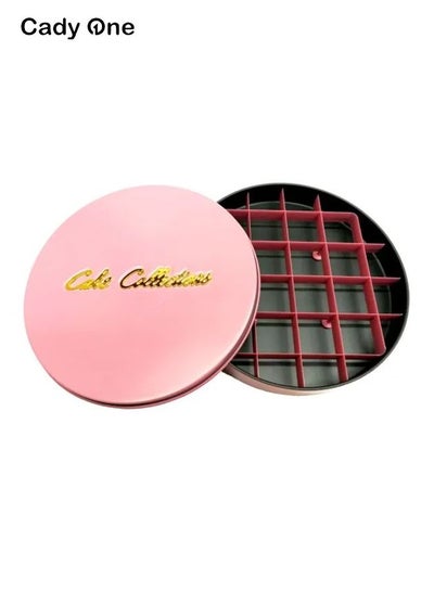 Buy Baking Mould With Lid Pink 30cm in Saudi Arabia