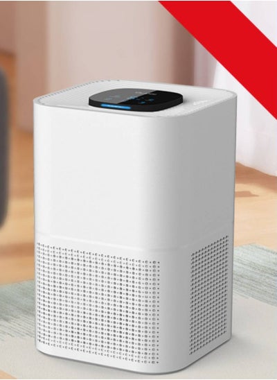 Buy Desktop air purifier household smoke odor removal PM2.5 indoor personal mini small air purifier in UAE