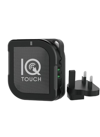 اشتري IQ TOUCH Truesound E70 3IN1 Powerbank, Speaker and Charger, Black في الامارات