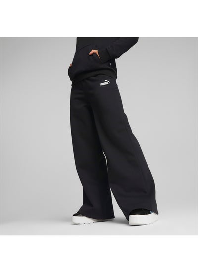 Buy Womens Essentials+ Embroidery Wide Pants in UAE