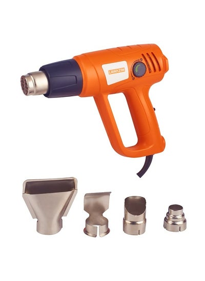 Buy 4-Piece Heavy Duty Heat Gun - 2000W with Nozzles in Saudi Arabia