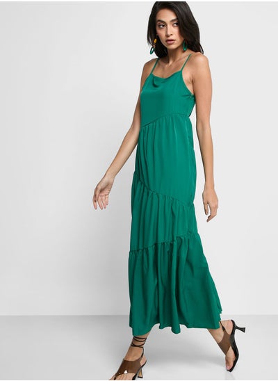 Buy Strappy Tiered Dress in Saudi Arabia