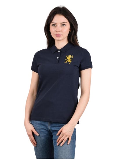 اشتري Women's Lion Polo - Navy Blue في السعودية