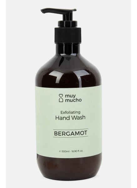 Buy Bergamot Exfoliating Hand Wash 500 ml, Black in UAE