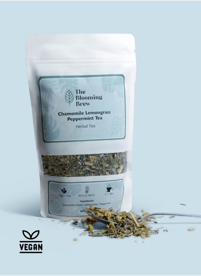 Buy Chamomile Lemongrass Peppermint Herbal Tea 50g in UAE