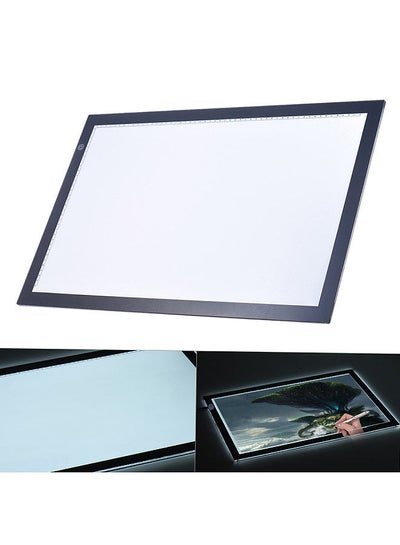 Buy A2 LED Light Box Drawing Tracing Tracer Copy Board Table Pad Panel Copyboard with Memory Function Stepless Brightness Control for Artist Animation Tattoo Sketching Architecture Calligraphy Stenciling in Saudi Arabia
