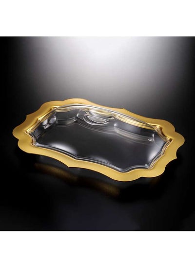 اشتري Acrylic Dessert Serving Set Rectangular 41.5x58 cm في الامارات