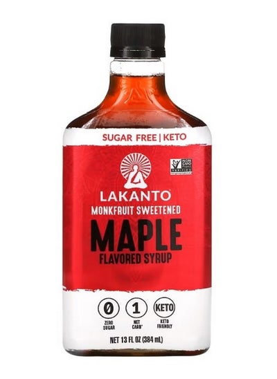 Buy Maple Flavored Syrup 13 fl oz 384 ml in UAE