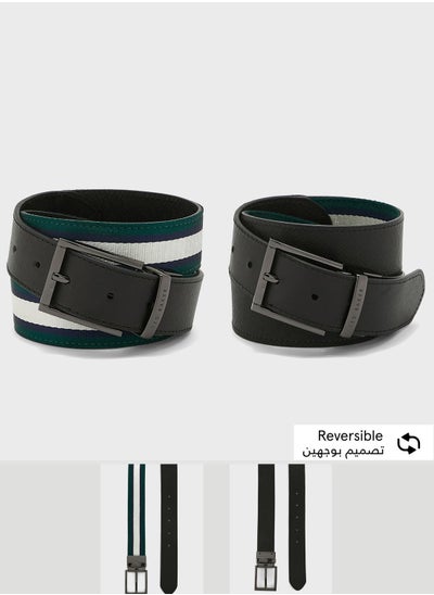 اشتري Strype Contrast Reversible Belt في السعودية