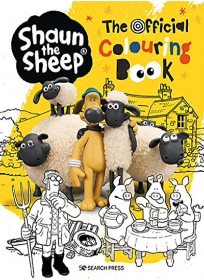 Buy Shaun The Sheep The Official Colouring Book by Aardman Paperback in UAE