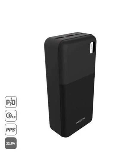 Buy Power Bank 30000 mAh Black in Saudi Arabia