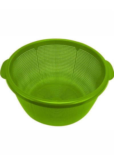 Buy Multi Purpose Plastic Stainer Colander Washing Net for Fruits, Vegetable and Meat -48cm in Saudi Arabia