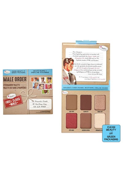 Buy The Balm Male Order Eyeshadow Palette – First Class Male in UAE