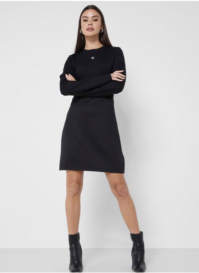 Buy Crew Neck Tiered Dress in Saudi Arabia