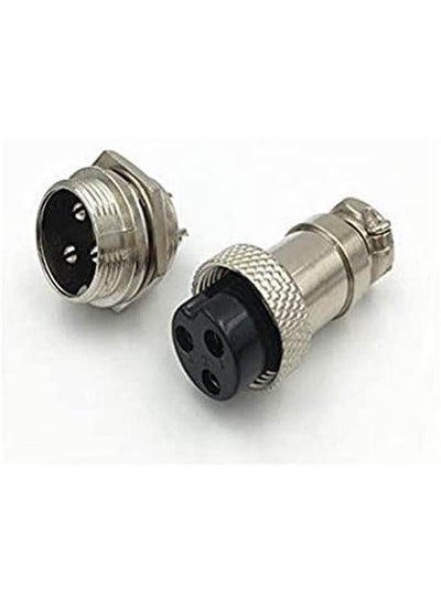 Buy Chassis Connector Male- Female 3 Pin in Egypt