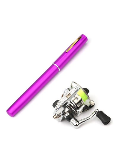 Buy Fishing Rod Reel Combo Mini Pen Pole Kit in UAE