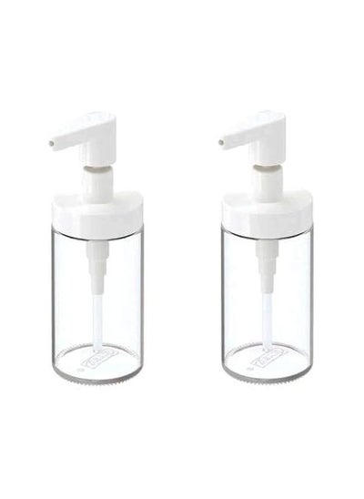 Buy IKEA TACKAN 2 Set of Soap Dispenser, Glass (Transparent) in Egypt