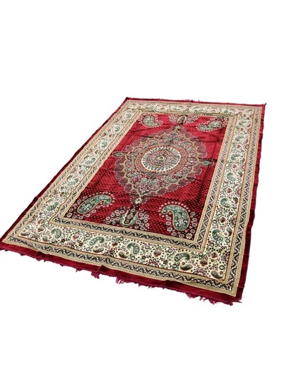 Buy Excellent Turkish velvet carpets and rugs, padded and soft to the touch, with beautiful patterns, made of high-quality materials a luxurious rug, size three meters long by two meters wide in Saudi Arabia