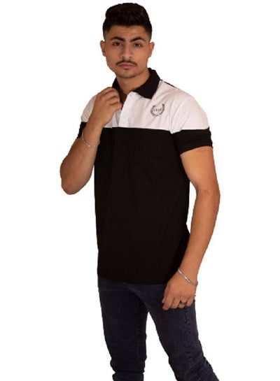 Buy Men's summer cotton T-shirt - half sleeves in Egypt