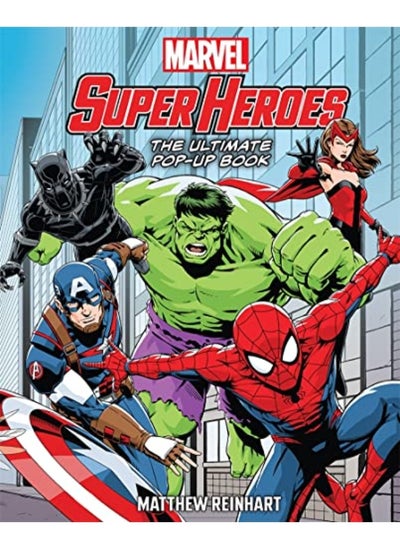 Buy Marvel Super Heroes The Ultimate Popup Book By Reinhart, Matthew Hardcover in UAE