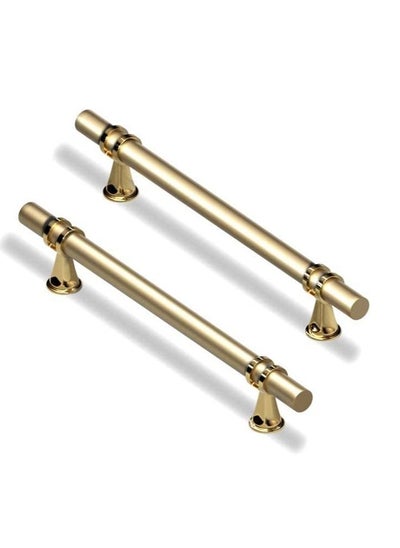 اشتري Kitchen Wardrobe Handles with Screws Zinc Alloy Cabinet Cupboard Handle Pull Handle Door Handle Set for Kitchen Drawer Bedroom Furniture 2PCS 160mm في الامارات