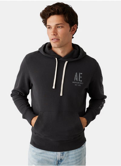 Buy AE Super Soft Graphic Hoodie in Saudi Arabia