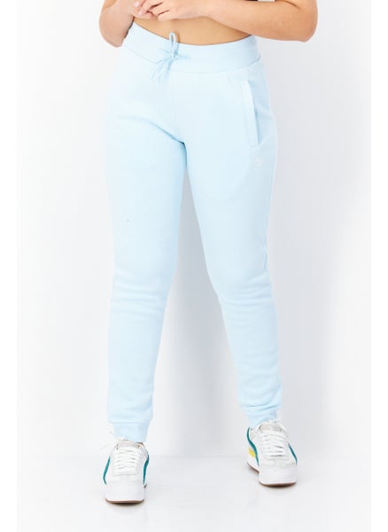 Buy Women Sportswear Fit Running Sweatpants, Light Blue in UAE