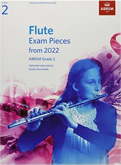 Buy Flute Exam Pieces From 2022 Abrsm Grade 2 By ABRSM Paperback in UAE