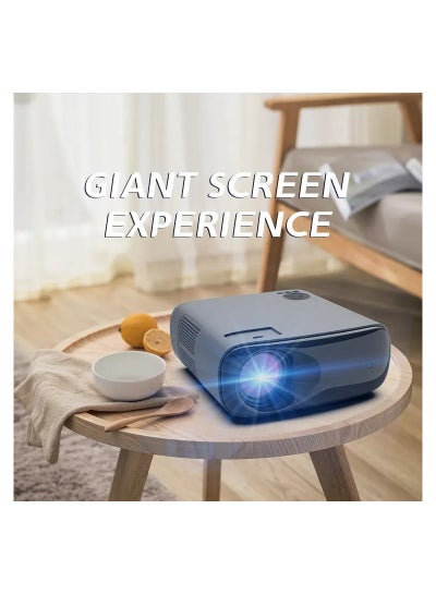Buy Portable Android Mini 1080P 4K Projector With Wifi & Buletooth For Home Theater in UAE