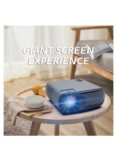 Buy Portable Android Mini 1080P 4K Projector With Wifi & Buletooth For Home Theater in UAE