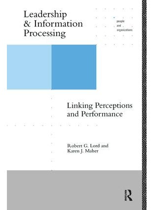 اشتري Leadership and Information Processing في الامارات