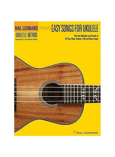 اشتري More Easy Songs for Ukulele: Hal Leonard Ukulele Method في الامارات