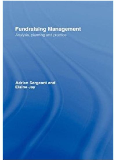 Buy Fundraising Management : Analysis Planning And Practice:India in Egypt